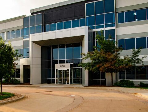 Front view of MD Pain building